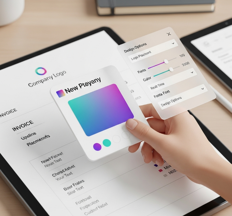 Customize templates when you make an invoice online free