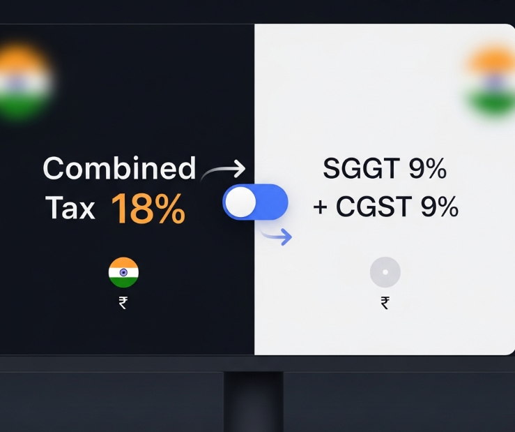 Customize tax modes to make an invoice online free for Indian businesses